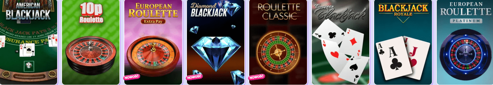 Spinbara casino games